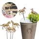 thumbnail image 2 of ¡Venta caliente! Juego de 3, agitadores de bebidas para caballos, palitos giratorios para cócteles, palitos giratorios, agitadores reutilizables para bebidas de caballos, 2 of 7