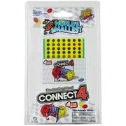 Worlds Smallest Connect 4 Mini Game  Classic 4-in-a-Row Toy with Case, Grid & 42 Tokens  Actually Works!