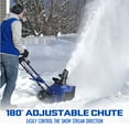 thumbnail image 4 of Snow Joe Ultra 15 Amp Electric Corded Snow Blower, 2 Blade Auger, 21 Inch Wide, SJ625E, 4 of 13