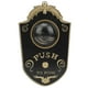 thumbnail image 1 of Timbre de puerta tuerto para Halloween, decoración colgante para puerta, globo ocular con sonido (negro), 1 of 14