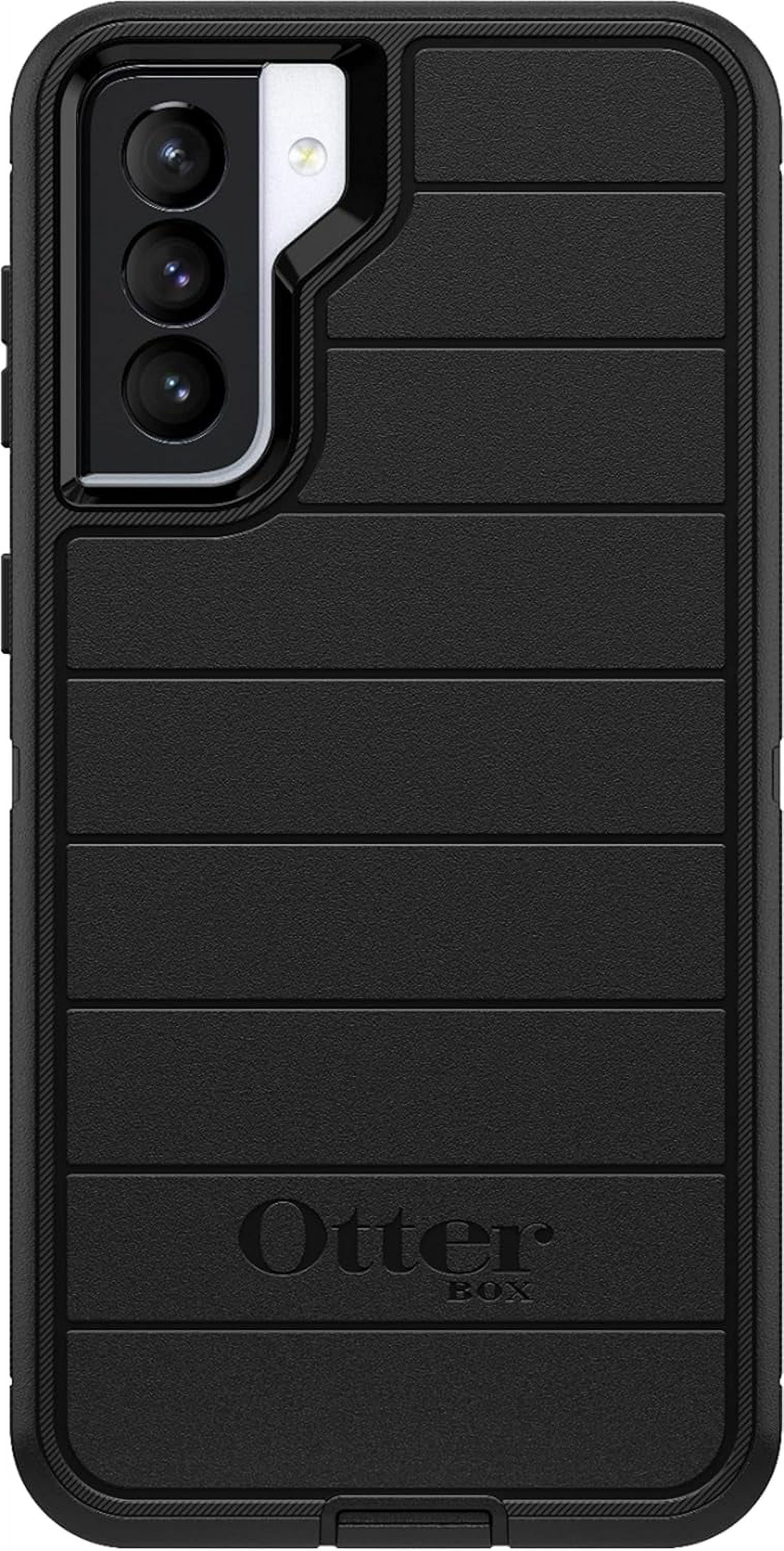 OtterBox Galaxy S21 5G (Only) - Defender Series Pro Case - Black - Screenless Edition - Rugged & Durable - with Port Protection - Holster Clip Included - Non-Retail Packaging