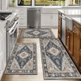 thumbnail image 6 of Floor Rugs Sets 3 Piece with Runner, Farmhouse Kitchen Rugs and Mats Non Skid Washable Runner Rug for Kitchen Sink Laundry, 6 of 12