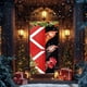 thumbnail image 5 of Adornos navideños, adornos navideños, regalos navideños, adornos navideños para puertas, fiestas navideñas, decoración de Papá Noel, tapiz, cortina de puerta de fibra de poliéster., 5 of 6