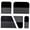 Black, variant on JISADER 5Pcs Generic PPF Squeegees Accessories for Mirror Paint Protection Film Black