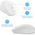 thumbnail image 4 of Wireless Mouse, 2.4G Ultra-thin Low-noise Wireless Mouse, Mouse with USB Receiver, 4 of 7