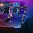 thumbnail image 3 of MAONO Dynamic Gaming Microphone with Boom Arm: XLR/USB Podcast Microphone with Software, Mute Button, Gain Control, RGB PC Mic fo, 3 of 9