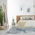 thumbnail image 2 of Luxe Weavers Modern Abstract Design Turquoise 8x10 Area Rug for Bedroom or Living Room, 2 of 9