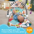 thumbnail image 2 of Set de regalo para bebés Fisher-Price Glow and Grow Kick & Play Gym, 2 of 6