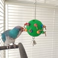 thumbnail image 6 of Colorful Bead Parrot Toy Birdcage Toy Cage Accessories Tearing Entertainment Toy Perches Cockatoos Cage Supply, 6 of 8