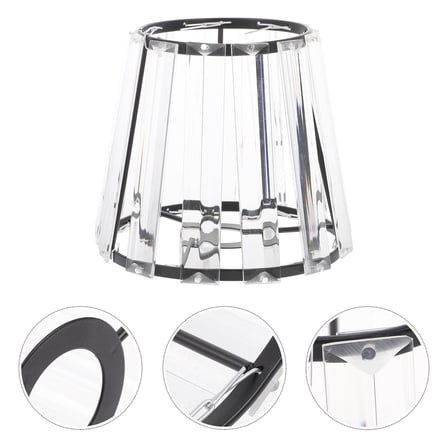 NICEXMAS Light Cover Glass Lampshades for Ceiling Lamp Assorted Color 1 Set