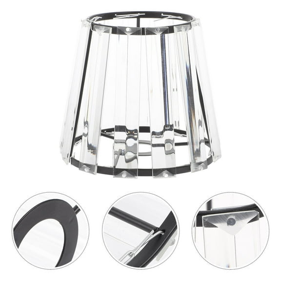 NICEXMAS Light Cover Glass Lampshades for Ceiling Lamp Assorted Color 1 Set