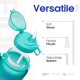 thumbnail image 2 of Large Half Gallon/64oz Motivational Water Bottle with Time Marker & Straw Ensure You Drink Enough Water Daily, 2 of 4
