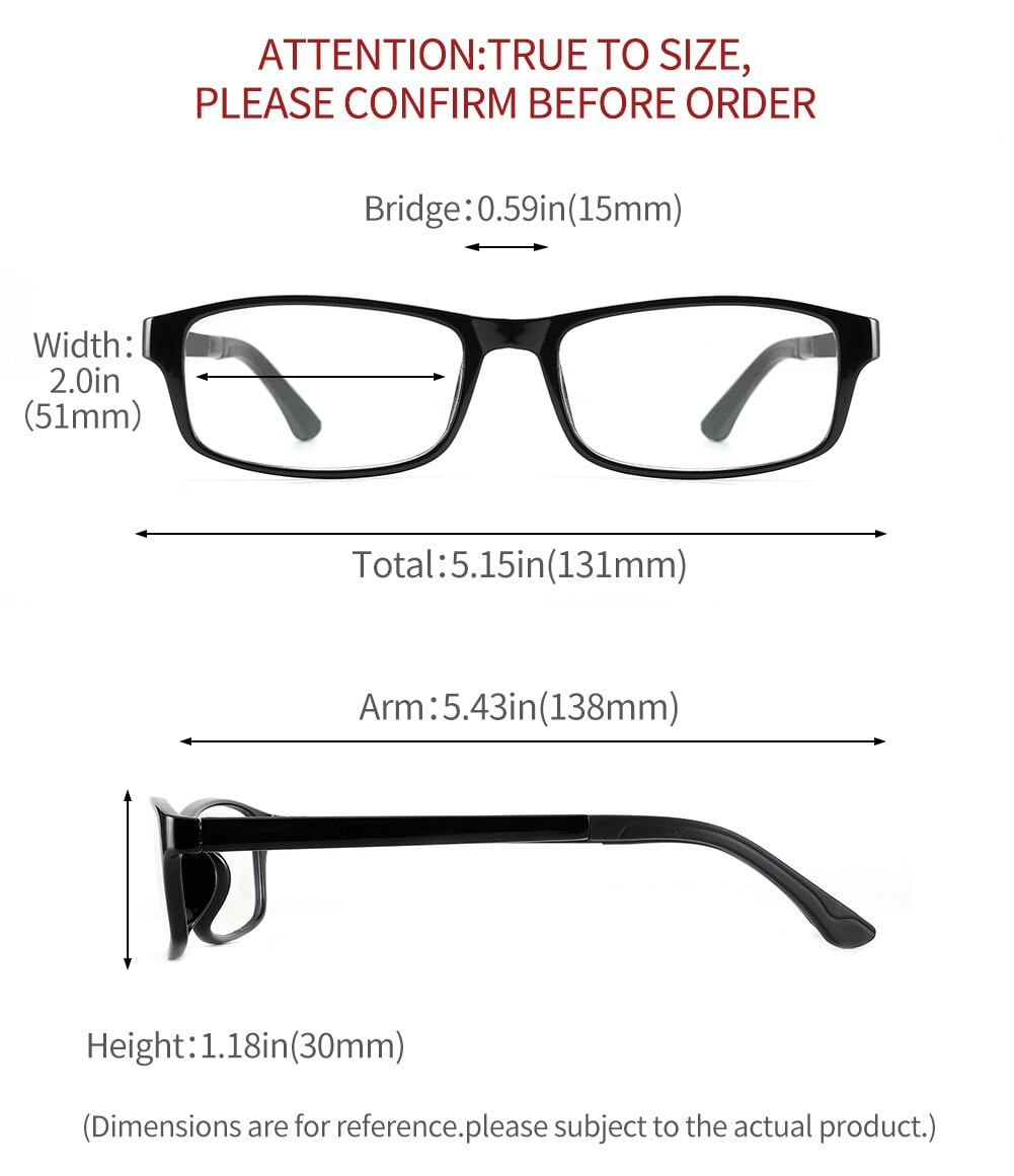 Cyxus Tr90 Lightweight Computer Glasses For Blocking Blue Light Anti