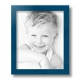 thumbnail image 2 of ArtToFrames 9" x 11" Blue Picture Frame, 9x11 inch Blue Wood Poster Frame (WOM-4427),  Pack, 2 of 8
