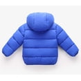 thumbnail image 2 of Toddler Down Jacket Removable Hooded Windproof Snow Winter Coat Outwear, 2 of 6