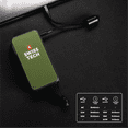 thumbnail image 6 of Swiss Tech 10000 mAh Portable Power Bank, 20W Fast Charge, Built-in Lanyard Charging Cord, 6 of 11