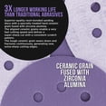 thumbnail image 4 of Dura-Gold 220 Grit 5" Purple Film Ceramic Sanding Discs, 8-Hole Pattern, Box of 50 - Dustless Hook & Loop Backing Sandpaper for DA & Random Orbital Sanders - Sand Auto Paint, Wood, Woodworking, 4 of 6