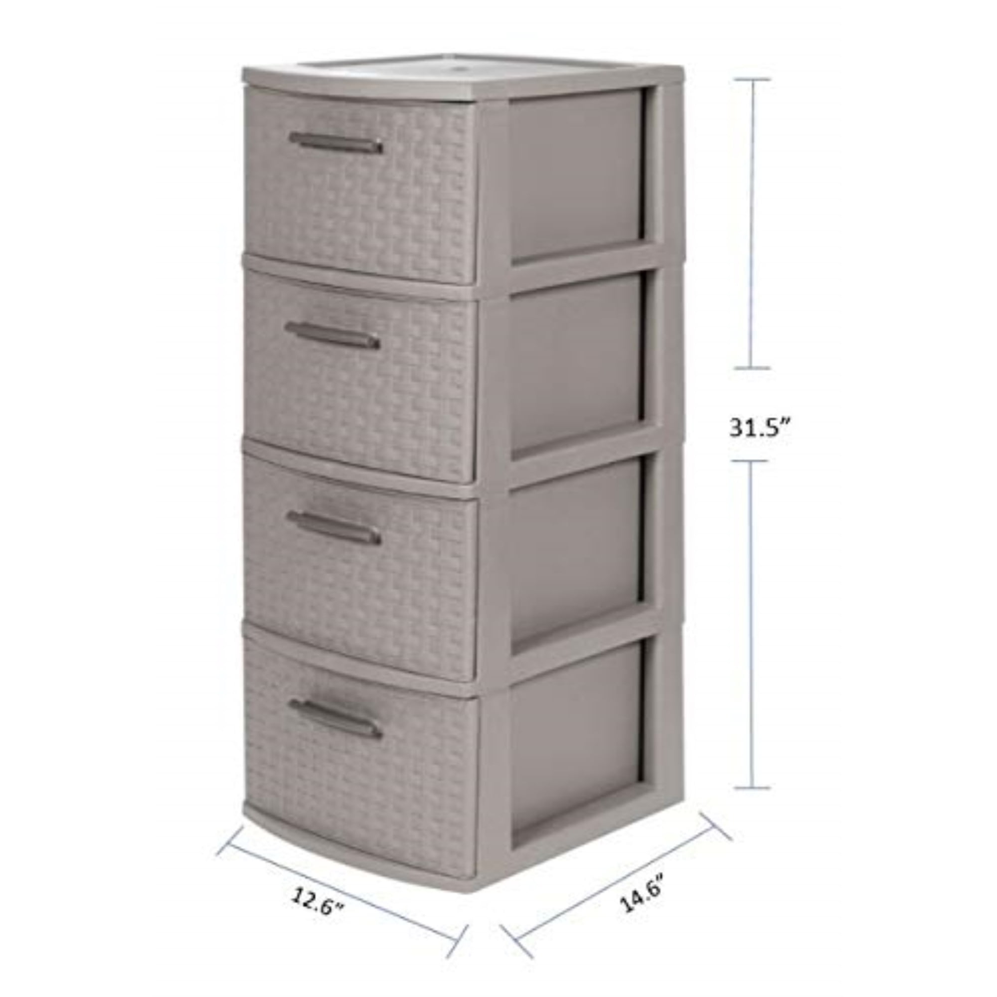 最前線の INFINITY MQ 4-Drawer Walmart.com - Taupe in Cabinet Storage シャツ/ブラウス(長袖/七分)