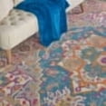 thumbnail image 6 of Nourison Passion Persian Teal Multicolor 8' X 10' Area Rug, (8x10), 6 of 8