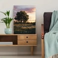 thumbnail image 5 of Qisvanset 12x16 Inch Blue Frog Tropical Flower Canvas Print Wall Art, 5 of 5