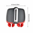 thumbnail image 2 of Stainless Steel Finger Peeler Vegetable Peeler Small Kitchen Gadget for Potato Carrot Cucumber and Fruit A, 2 of 4