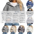thumbnail image 3 of Lenpel Cropped Hooded Jackets for Women Workout Full Zip Long Sleeve Trendy Drawstring Sweatshirt Coats with Pockets Fall Clothes(White,X-Large), 3 of 6