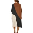 thumbnail image 3 of Tauxra Open Front Knit Cover-Up for Women, Lightweight and Breathable Loose Fit Tunic with Batwing Sleeves for Casual or Beach, 3 of 5