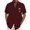 A-Wine1192, variant on XIAOCHA Coconut Tree Print Hawaiian Shirt For Men Camp Collar Short Sleeve Summer Beach Button Down Top