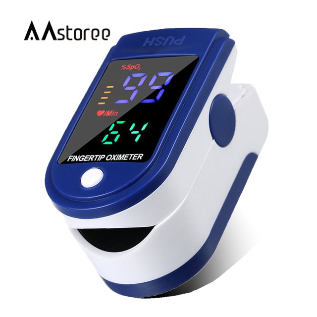 Oxímetro Portátil Monitor De Saturación De Oxígeno En Sangre Pulso Con Pantalla Lcd Prueba De SpO2 Cuidado De Salud Gao Jinjia unisex