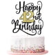 thumbnail image 1 of Decoración Para Tarta De Feliz Cumpleaños Número 42, Decoración Para Tarta De Fiesta De Cumpleaños 42 (Destellos Negros Y Dorados 42Nd), 1 of 5