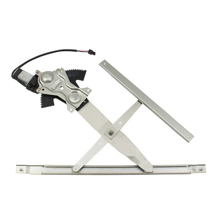 Pontiac Power Regulator BROCK Power Window Lift Regulator with Motor Assembly Driver Front Replacement for 95-05 Chevrolet Cavelier Pontiac Sunfire 15218046 ()