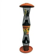 Perky-Pet Terra Cotta and Black Sunflower Tube Bird Feeder