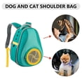 thumbnail image 1 of Mochila De Transporte De Mascotas Mochila para gatos Bolsa de transporte transpirable Cómoda para exteriores (no expandible), 1 of 8