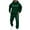 01 Green, variant on YueHuiYing Men's Tracksuit 2 Piece Sweatsuit Long Sleeve Pullover Athletic Hoodies Casual Sport Jogging Suits With Pockets
