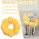 thumbnail image 1 of Xihbxyly Collar de Recuperación para Mascotas Sunflower, Diseño de Tela Cómoda, Protección Contra Arañazos y Mordeduras, Recomendado Por Veterinarios, Amarillo, Tallas Xs-L, 1 of 3