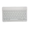 thumbnail image 1 of Teclado BT RGB retroiluminación LED 78 teclas teclado inalámbrico silencioso ultradelgado para IOS para Android para Win blanco, 1 of 10