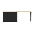 thumbnail image 4 of 89.7" Wooden Sideboard with Extendable Table, Multifunctional Storage Cabinet with 2 Doors and 3 Drawers, for Living Room, Study, Foyer and Kitchen, 4 of 13