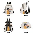 thumbnail image 4 of FORMRS Mini Backpack Purse for Women Travel Daypack Casual Shoulder Bag, Cartoon Flowers, 4 of 7