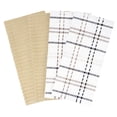thumbnail image 2 of RITZ Royale Collection 100% Combed Terry Cotton, Oversized Kitchen Towel Set, 4-Pack, Solid & Coordinate, Latte, 2 of 8