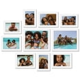thumbnail image 7 of Americanflat 10 Pack Picture Frame with Shatter-Resistant Glass 8x10, 5x7, 4x6 Gallery Wall Signature - White, 7 of 7