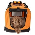 thumbnail image 2 of Pet Life H2ORLG Orange 360 Degrees Vista Folding Soft Crate - LG, 2 of 4