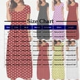 thumbnail image 4 of Meichang Robe Maxi pour Femme Été à Pois Manches Courtes Col Rond Longue Robe Grande Taille Coupe Ample Robes T-Shirt Décontractées Plage Vacances Robes, 4 of 6