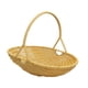 thumbnail image 4 of Cesta de picnic tejida de polipropileno para exteriores, organizador para alimentos o artículos pequeños, ligera, resistente, con asa y multiusos. S, 4 of 8