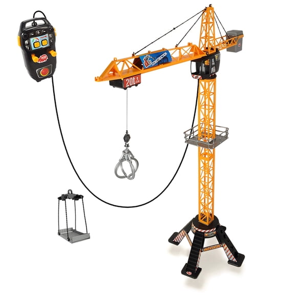 Grúa de construcción de juguetes DICKIE TOYS Mighty con control remoto Dickie Toys DICKIE TOYS