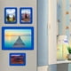 thumbnail image 4 of Adhesivo para marco de pared de fotos, marco de fotos de PVC de 2 capas, adhesivo extraíble para arte fotográfico para el refrigerador de la sala de estar, azul, 7 " kenally LF0072-14B, 4 of 6