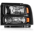 thumbnail image 3 of ECCPP Headlights Assembly For Ford For F-250 2005-2007 For Ford For F-250 Super Duty 2005-2007 For Ford For F-350 2005-2007 For Ford For F-350 Super Duty 2005-2007 Driver and Passenger Side, 3 of 5