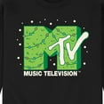 thumbnail image 3 of MTV - Christmas Tree - Men's Crew Neck Fleece Pullover, 3 of 5