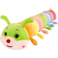 thumbnail image 1 of Almohada de peluche Caterpillar para abrazar animales de peluche, 90 cm, multicolor, 1 of 4