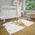 thumbnail image 2 of Giraffe White Area Rug by Kavka Designs, 2 of 3