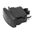 thumbnail image 1 of Car Toggle Switch, Eco Friendly Stable 2LED Heat Resistance 5 Pin Rocker Switch  for RV for Electric Equipment, 1 of 8